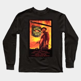 Classic Western Movie Poster - High Plains Drifter Long Sleeve T-Shirt